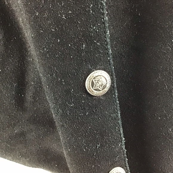 Vintage A.J. Leather vest Black Large - Picture 2 of 6